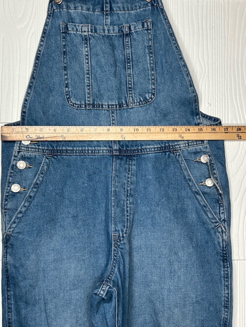 GAP Light Blue Denim Women’s Overalls - Picture 7 of 10
